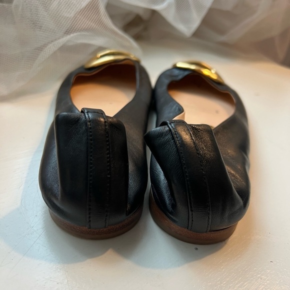 Rupert Sanderson Vedette Leather Buckle Ballet Flats 37 - Picture 5 of 8
